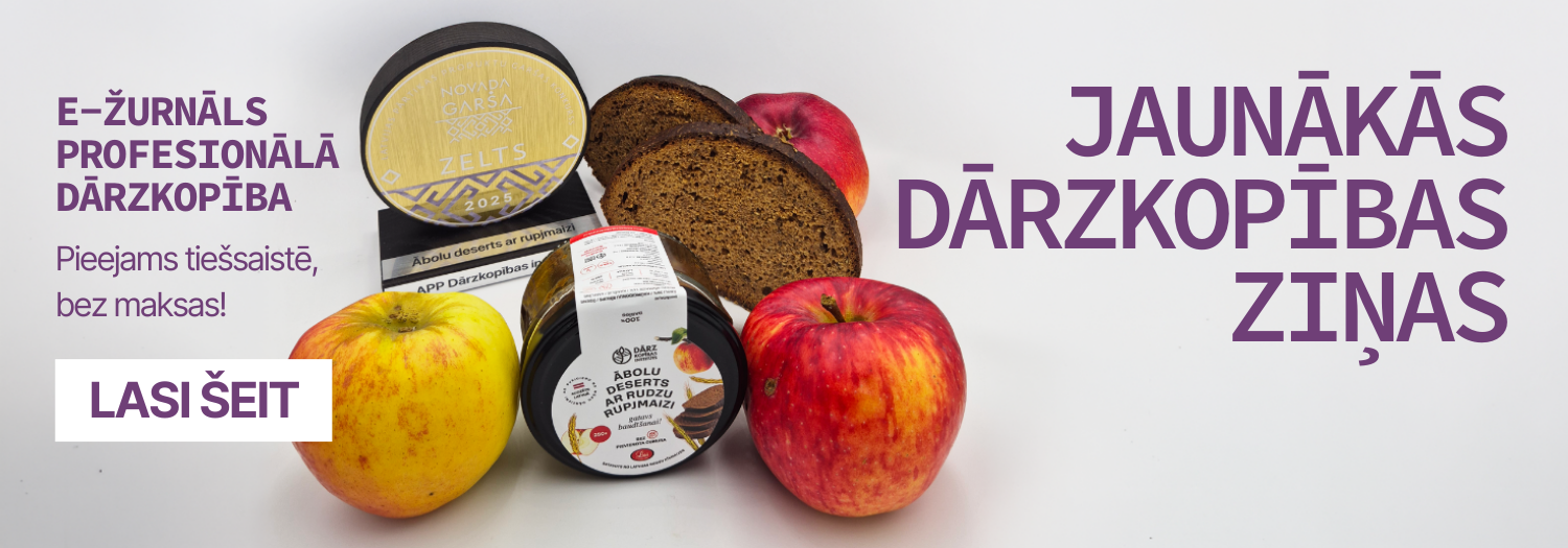 Nāc lasi "Professionālā DĀRZKOPĪBA" e-žurnālu! 