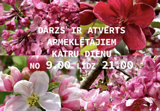 Dārzs ir atvērts