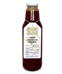 Krūmcidoniju sīrups 750ml