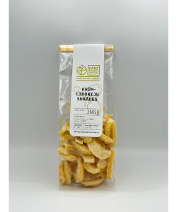 Krūmcidoniju sukādes maisiņā