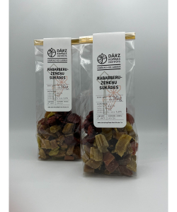 Zemeņu-rabarberu sukādes