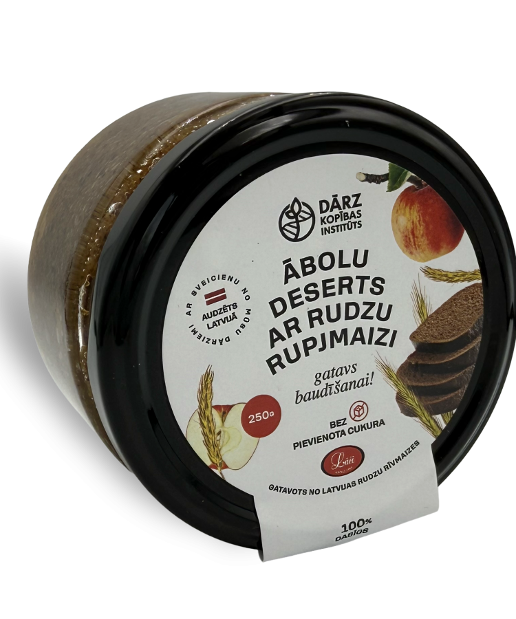 Ābolu Deserts ar Rudzu Rupjmaizi
