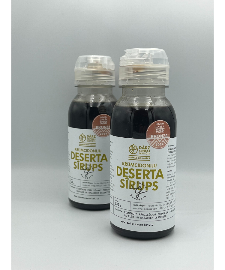 Krūmcidoniju Deserta sīrups