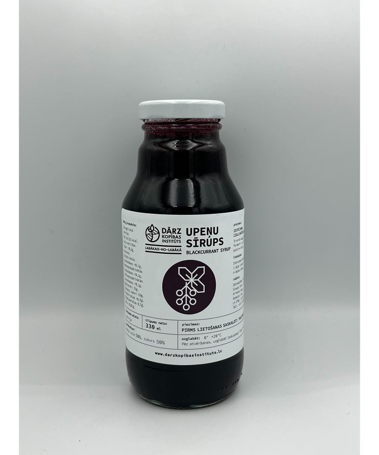 Upeņu sīrups 330ml